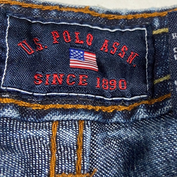 Vintage U.S. POLO ASSN. Medium Wash Bleached Jeans - Picture 9 of 13